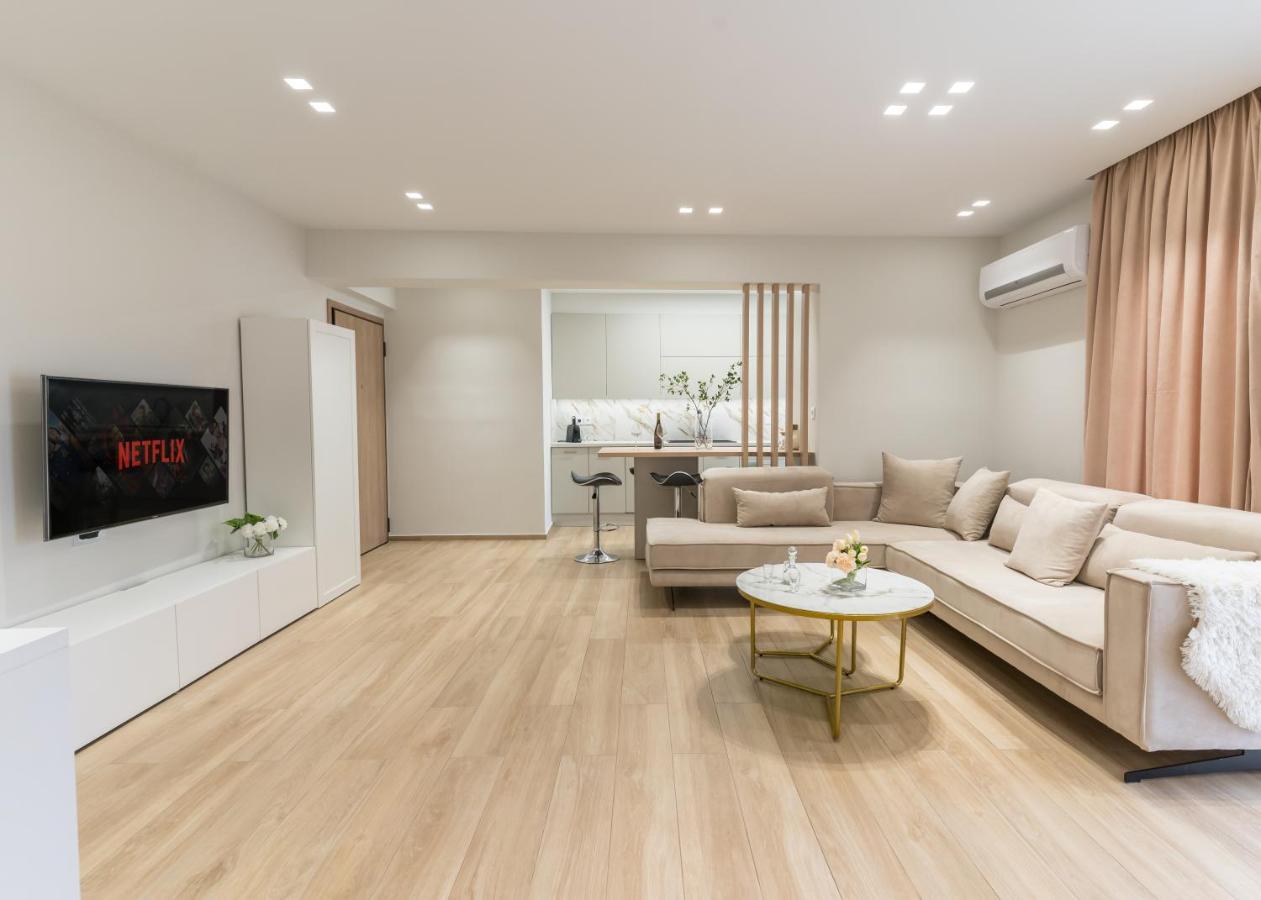 Luxurious&Spacious apartment, 5star Location Free Netflix! Heraclión Exterior foto