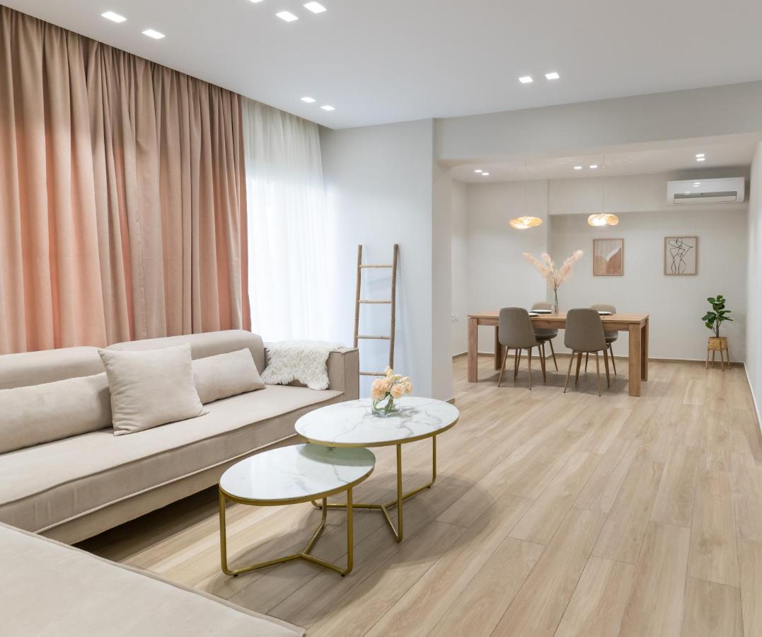 Luxurious&Spacious apartment, 5star Location Free Netflix! Heraclión Exterior foto